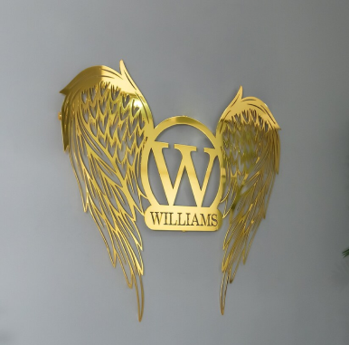 Metal Engraving Wings