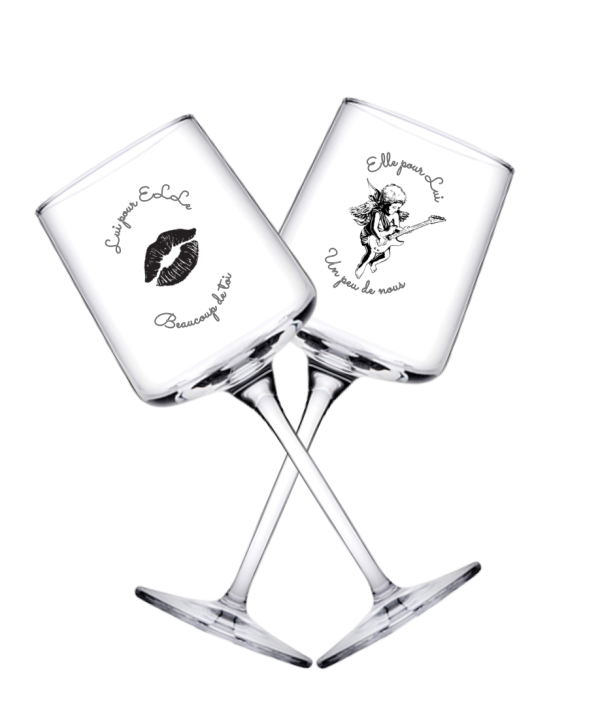 Wine Glass for lovers