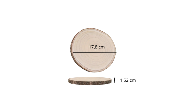 Dimension of wooden trivet