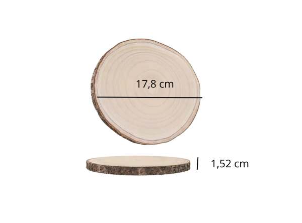 Dimension of wooden trivet